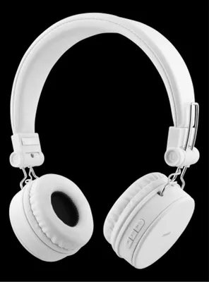 Immagine prodotto di Auricolare Bluetooth on-ear pieghevole STREETZ, 3,5 mm - bianco