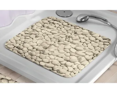 Zdjęcie produktu dla Kleine Wolke STEPSTONE naturalna mata prysznicowa 55 x 55 cm