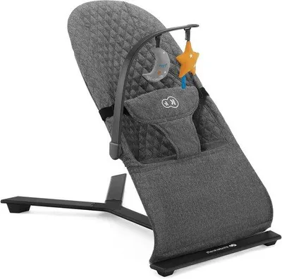 Productafbeelding van Wipstoeltje Baby - Babystoel - Ontspannen Baby - Natuurlijk Schommelen - 72 x 46 x 63.5 cm - Grijs