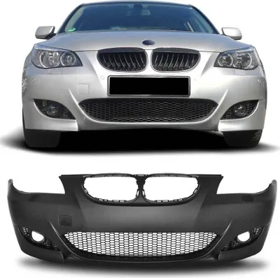 Produktbild von Front Stoßstange vorne Gitter L+R Spoiler Sport Look Set für BMW 5er E60 E61