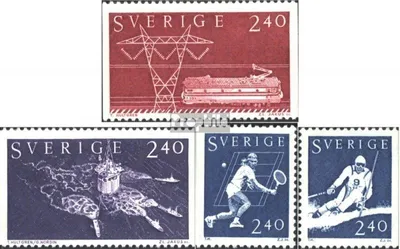Produktbild von Briefmarken Schweden 1981 Mi 1160-1165 (kompl.Ausg.) postfrisch Schweden