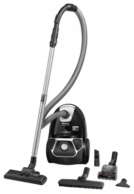 Produktbild von TEFAL COMPACT POWER TW3985 Staubsauger mit Beutel, 750 W, 3 l, mit EPA-Turbobürste