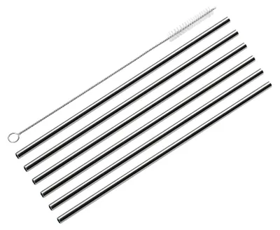 Image de Cilio Trinkhalme STEEL, gerade 150650 4017166150650