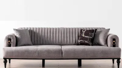 Zdjęcie produktu dla Wygodny 3-osobowy fotel do salonu o komfortowym i nowoczesnym designie