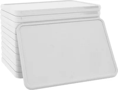 Produktbild von CombiCraft Wertmarken Chips Rechteckig 50x35mm Weiß - pro 100 Stück