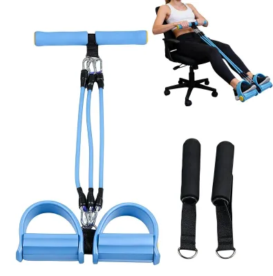 Image de Bande de résistance pour yoga, modèle à trois tubes