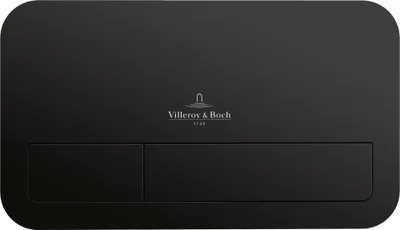 Produktbild von Villeroy & Boch ViConnect Bedieningsplaat 25,3x1x14,5 cm Black Matt