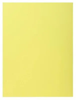 Image de Exacompta 5x Paquet 100 chemises 1 rabat SUPER 160 24x32cm Canari 348005E