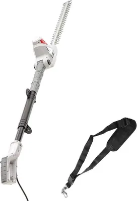 Immagine prodotto di Tagliarami elettrico portatile, con tracolla, lama da 51 cm, per alberi e siepi.