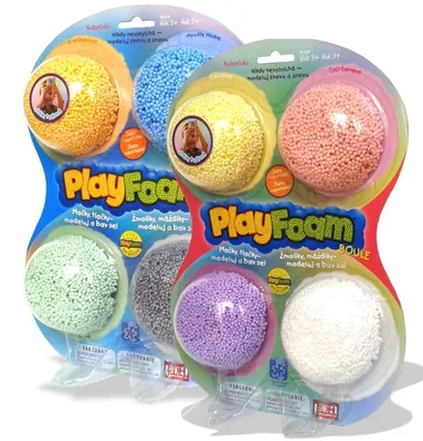 Productafbeelding van Pexi PlayFoam® Boule, set van 2 pakjes, niet-vervuilende modelklei
