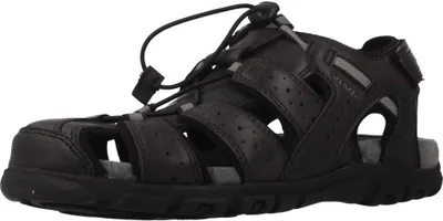 Produktbild von Geox Herren Klassische Sandalen U6224B 0MEBC C9999 Farbe: Schwarz Größe: 44