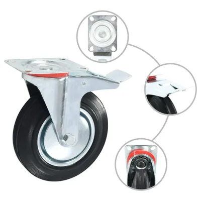 Produktbild von "2026 MODERNE" 32er-set - multifunktional& Moderne - Lenkrollen 200 mm - Transportroller CC1646080