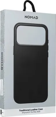 Immagine prodotto di Nomad Custodia tradizionale in pelle per iPhone 17 Pro Max Nero