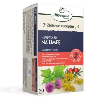Produktbild von Herbapol Herbatka Fix Na Limfę 20 Säckchen