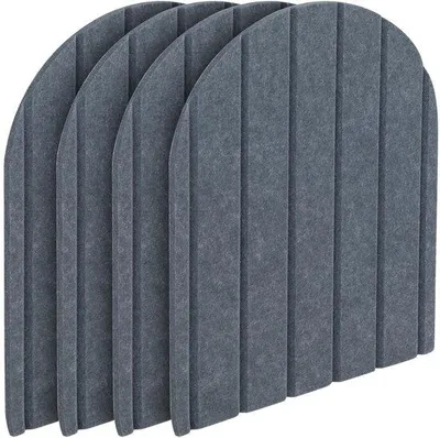 Produktbild von Schutzpaneel 32x43cm dunkelgrau selbstklebend 4Stück