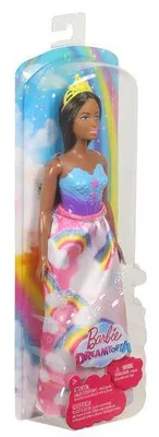 Produktbild von Mattel Barbie Dreamtopia Prinzessin Puppe, mit gelber Krone