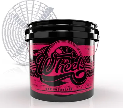 Produktbild von Nuke Guys Auto Wascheimer "Wheels" 3,5GAL + Grit Guard - Car Wash Bucket