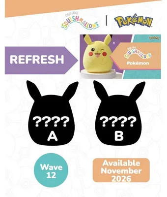 Produktbild von Jazwares|Pokémon Squishmallows Pokémon Nachtara 25cm
