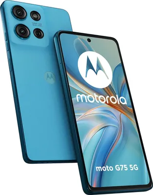 Zdjęcie produktu dla Motorola moto g75 5G, 17,2 cm (6.78"), 8 GB, 256 GB, 50 MP, Android 14, Niebieski