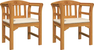 Immagine prodotto di vidaXL Panchina a forma di rosa naturale 68,5 x 46 x 82,5 cm in legno massello di acacia
