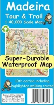 Produktbild von Madeira Tour and Trail Map