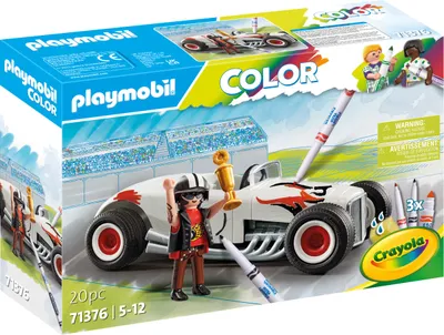 Produktbild von PLAYMOBIL PLAYMOBIL Color 71376 PLAYMOBIL Color: Rennauto