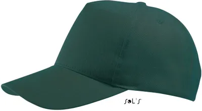 Immagine prodotto di SOLs 88119 | Cappello a cinque pannelli Buzz - Colore: Verde bosco - Taglia: Unica