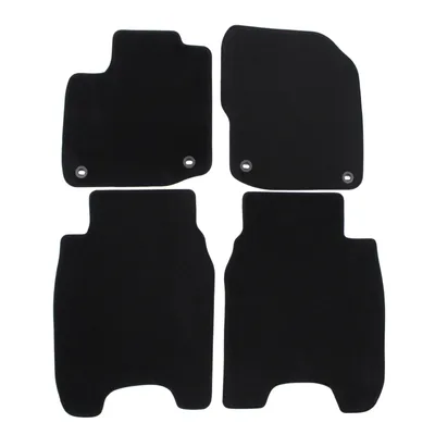 Obrázok produktu pre J&J Automotive | PREMIUM BLACK autokoberce velúrové pre Honda Civic 2012-2016 4ks