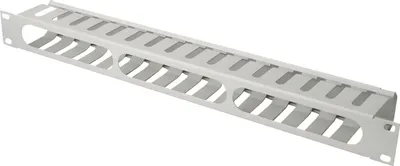 Immagine prodotto di DIGITUS Pannello di smistamento 1U Pannello posteriore rimovibile grigio
