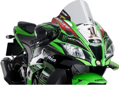 Immagine prodotto di Cupolino PUIG r-racer trasparente omologato ABE per Kawasaki