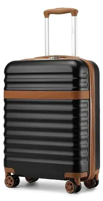 Immagine prodotto di Valigia rigida - ABS + PC - 4 ruote - Serratura TSA - Taglia XL - 75 x 47,5 x 29,5 cm - Colore: nero