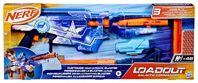Zdjęcie produktu dla Nerf Wyrzutnia Loadout Galactic Commander, 8 lat(a), 99 lat(a), 1,42 kg