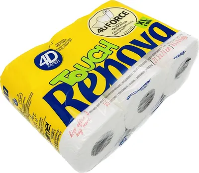 Obrázok produktu pre Renova Touch 3R kuchynská rolka, balenie po 3 kusoch, 2-vrstvová