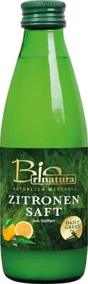 Produktbild von rinatura Zitronensaft, 250ml