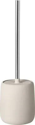 Produktbild von Blomus 69055, WC-Bürste & Halter, Cremefarben, Keramik, Edelstahl, Kunststoff, Sono