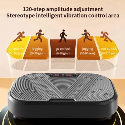 Obrázok produktu pre Fitness zariadenie Trilplaat s 120 nastaveniami rýchlosti a 10 režimami, určené na efektívne posilňovanie a relaxáciu