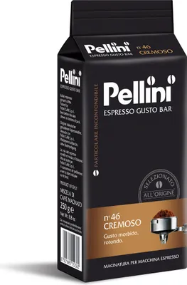 Produktbild von Pellini No. 46 Cremoso Espresso Gusto Bar | gemahlen | 250g