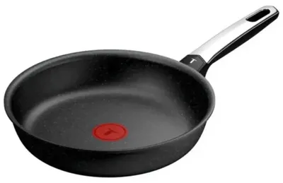 Produktbild von Tefal Expertise+ G3330443, Rund, Allzweckpfanne, Schwarz, Aluminium, Thermo-Punkt, Induktion, Versiegelte Platte, Halogen, Gas, Elektro, Keramik