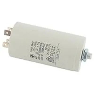 Image de Condensateur électrique universel 25 µF – Fixation M8, ø : 40 mm, H : 92 mm