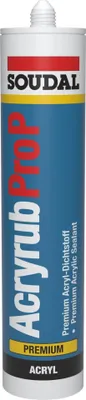 Zdjęcie produktu dla Soudal Acryrub Pro P 600 ml biały