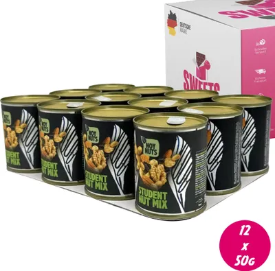 Produktbild von NoyNuts NoyNuts Stundent Nut Mix 12 x 50g