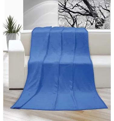 Image de Couverture micro simple 150x200cm bleu