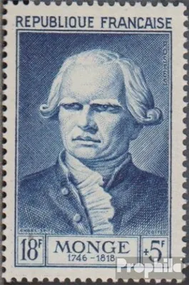 Produktbild von Briefmarken Frankreich 1953 Mi 968 gestempelt Persönlichkeiten