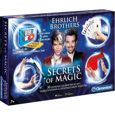 Produktbild von Clementoni 59048, Secrets of Magic, 25 Tricks, 7 Jahr(e)