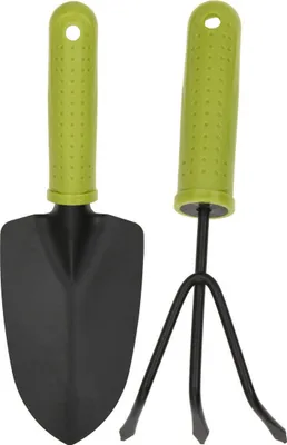 Produktbild von Gartenwerkzeug-Set, Handgrubber und Blumenkelle