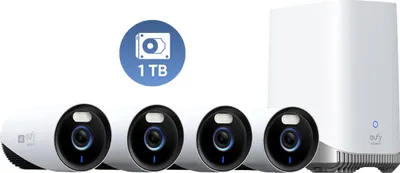Produktbild von eufyCam E330 (Professional) 4-Cam Kit Weiß