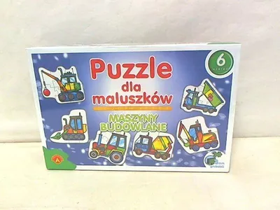 Produktbild von ALEXANDER Puzzles für die Kleinsten - Baumaschinen 2+