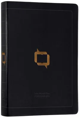 Image de MacArthur Studienbibel - Schlachter 2000 (Softcover, schwarz, edler Rotgoldschnitt)