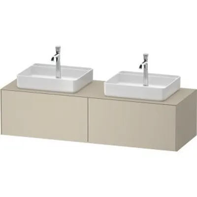 Produktbild von DURAVIT WT4865B60600010 Konsolen-WTU wh. White Tulip 550x1300