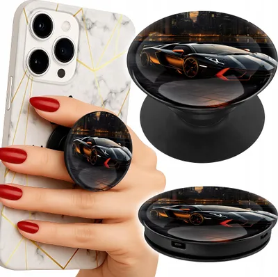Produktbild von Handyhalter Popsocket Fingerhalter / Stander - LUKSUSOWE SAMOCHODY AUTO SPORT